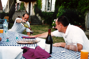 The Ceremony of the Last Drop. The party became a roaring success after I admitted that I didn't like the genetic altering of food, either.