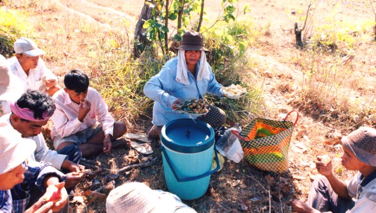 This is Narine, 55, my chief of staff for the excavation. She hired the diggers, prepared the food, and kept a gimlet-eye on the workers, including...