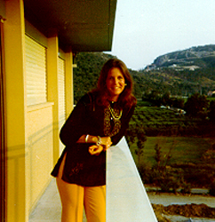 Dominique at 18. She wanted to be an interior designer.