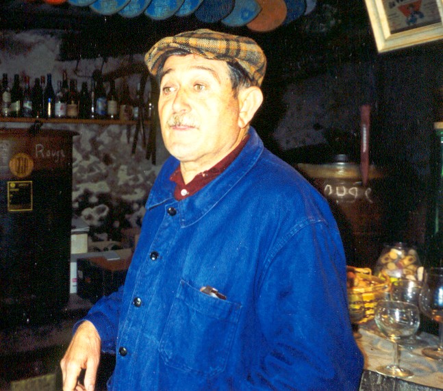 Roland Hugonin, 64, our village winemaker. His vineyard was passed down from his grandfather.