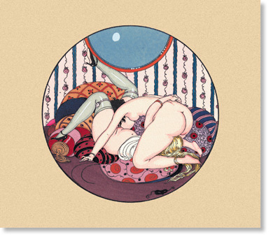 Gerda Wegener aquarelle, plate 12 of 12