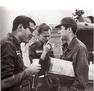 David Halberstam (left), Malcolm Browne, and Neil Sheehan—1963.
