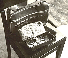 The bomb planted under my booth. (Photo-ZG)